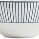 preview thumbnail 4 of 5, Wedgwood Gio Blue Cereal Bowl 6.2in, Pinstripe White