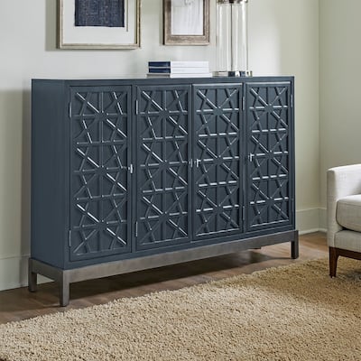 Liberty Furniture Braxton Accent Cabinet Buffet - Width 74" x Depth 17" x Height 44"
