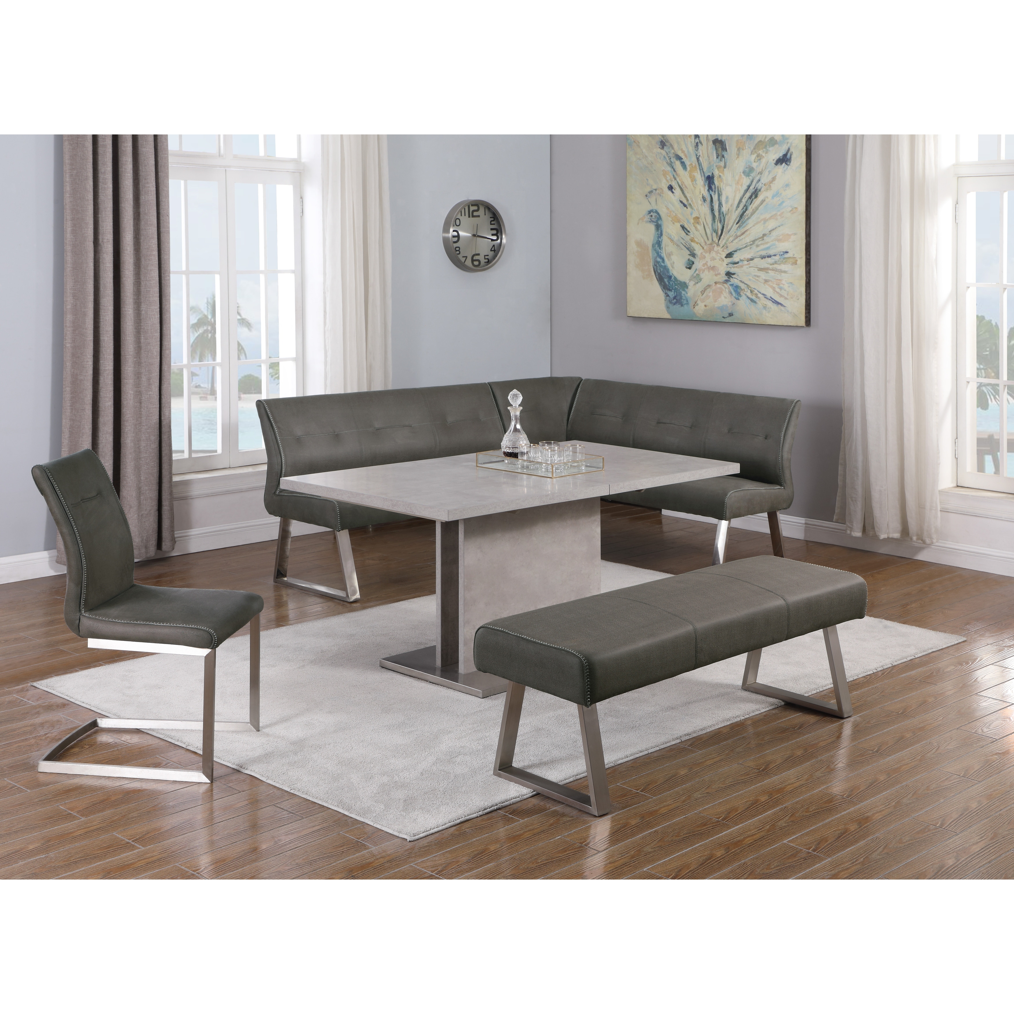 Somette janice extendable dining table hot sale