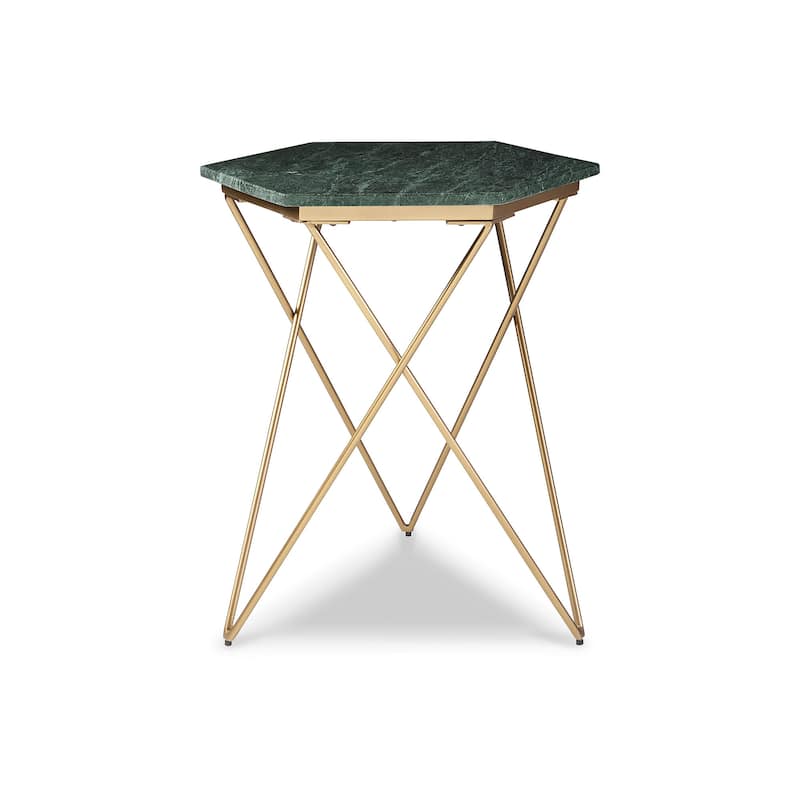 Signature Design by Ashley Engelton Green Accent Table - 21"W x 18"D x 24"H