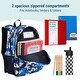 preview thumbnail 12 of 12, 15-inch Kids Backpack - Durable, Padded, Adjustable for School & Travel - Trains, Planes, and Trucks