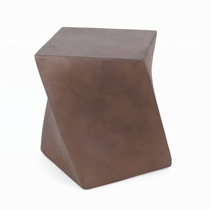 Outdoor LightWeight Concrete Side Table