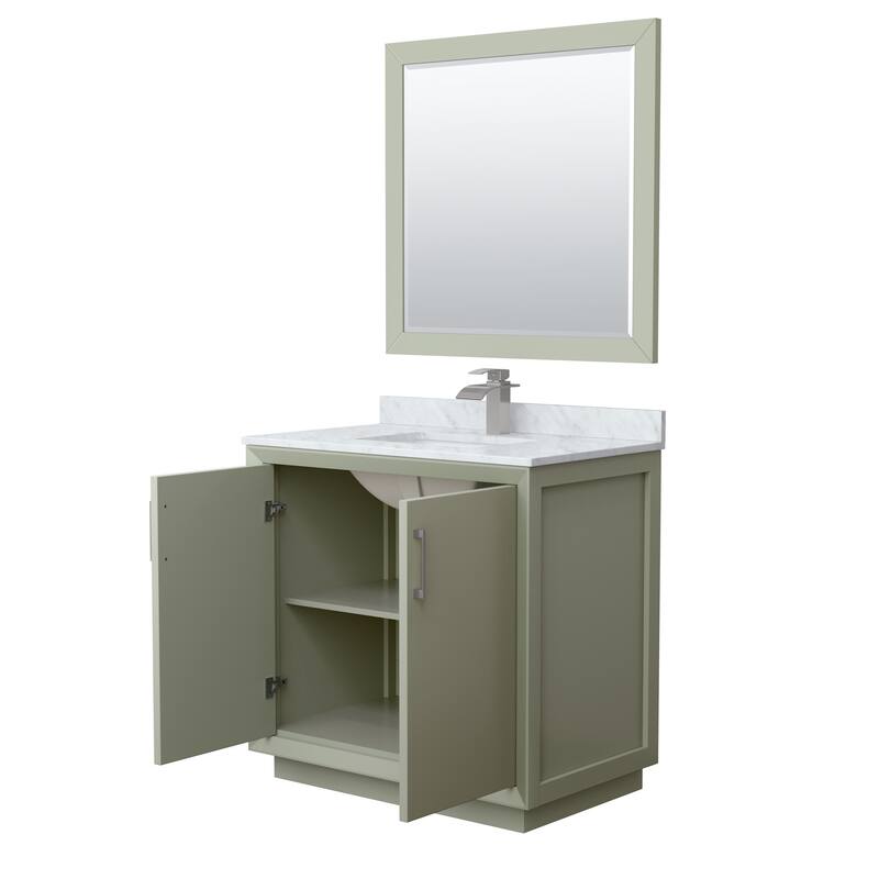 Wyndham Collection WCF414136S-NAT-UNSM34 Strada 36" Free Standing