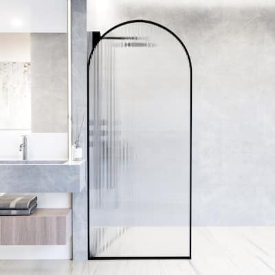 Vigo VG6078FL3478 Arden 78" High x 34" Wide Shower Screen Framed