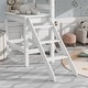 preview thumbnail 4 of 17, Twin Size Pine Wood Loft Bed with Platform and Ladder