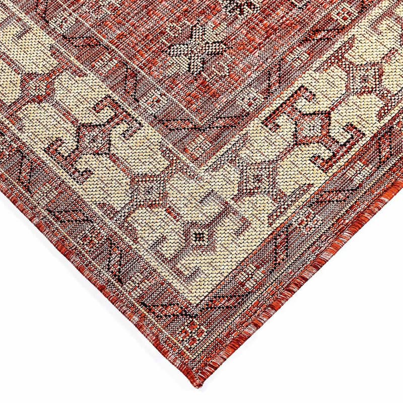Liora Manne Carmel Kilim Indoor/Outdoor Rug