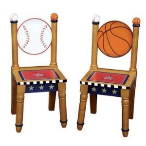 Guidecraft Playoffs Extra Chairs Set of 2 - 13.0 in. x 13.0 in. x 25.0 in.