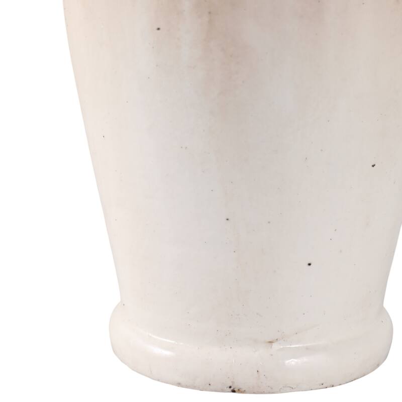 Pottery Terracotta Vase Handmade Handles Rustic Amphora Accent Vessel