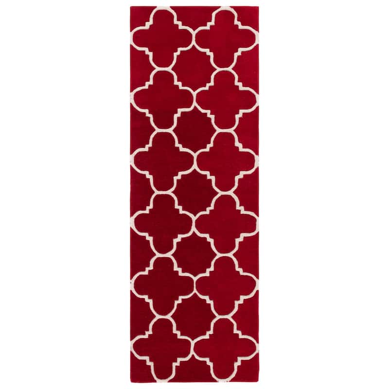 SAFAVIEH, Handmade Chatham Caisa Modern Moroccan Wool Rug