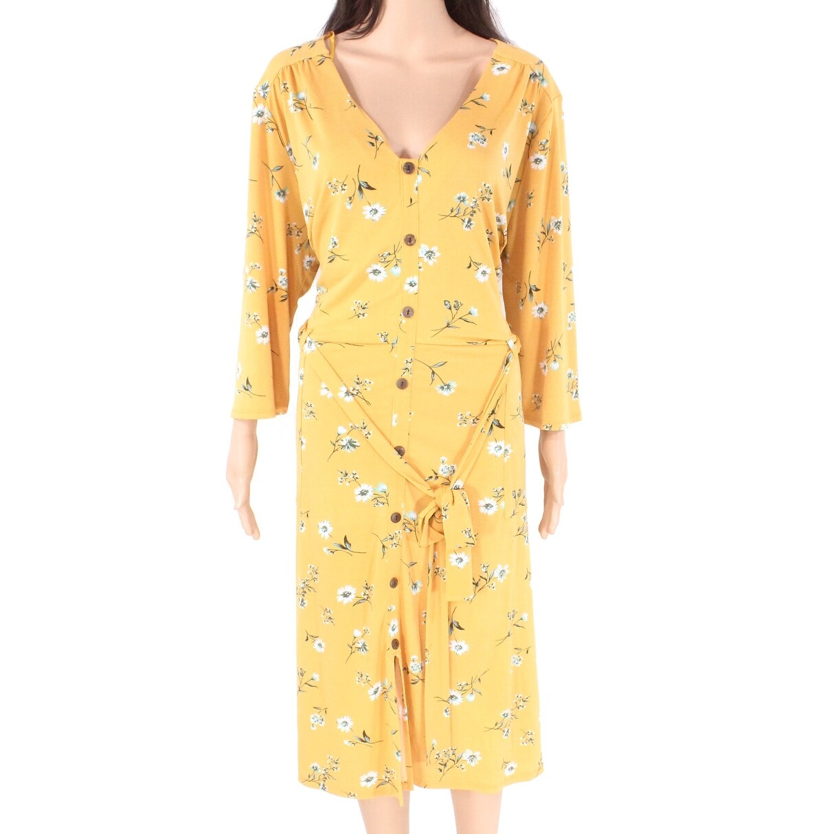 monteau yellow dress