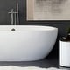 preview thumbnail 32 of 144, Avalon NativeStone Freestanding Soaking Tub