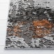 preview thumbnail 34 of 45, SAFAVIEH Craft Ermina Modern Abstract Rug 4' Square - Grey/Orange - Square
