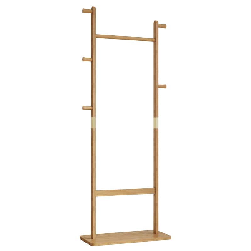 64"H Wood Coat Racks
