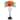 Fiore Bloom 26 IN Tall Multi-Color Art Glass 6-Plate Flower Sculpture with Metal Stand