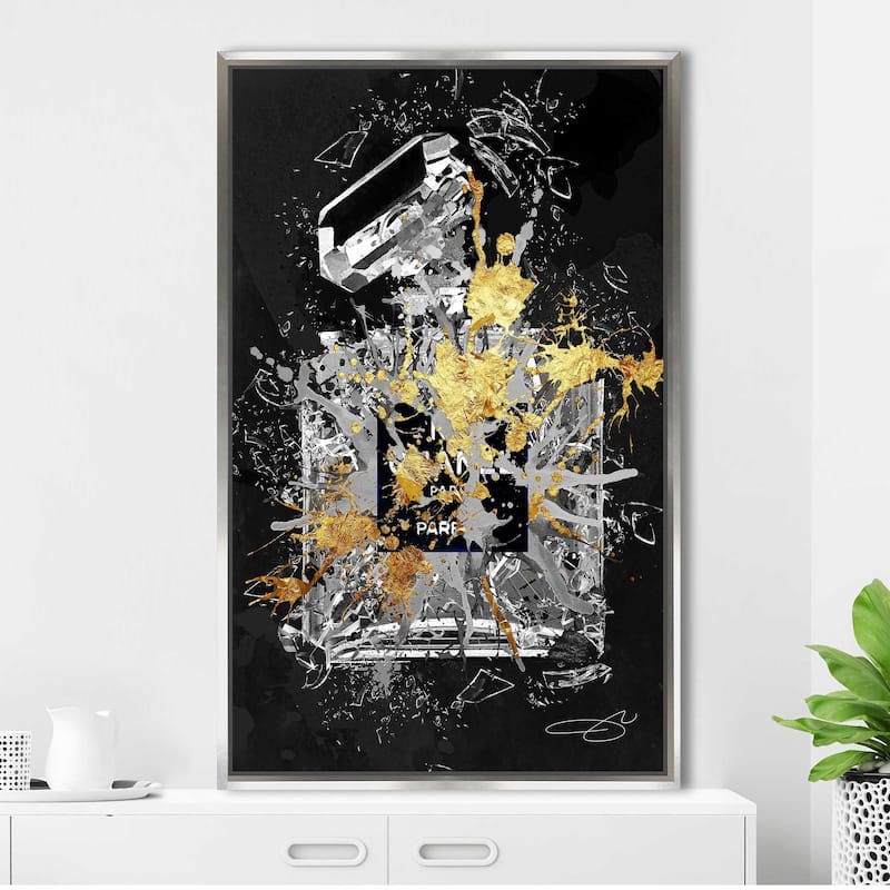 "Boom 2" by Jodi Print on Floating Canvas