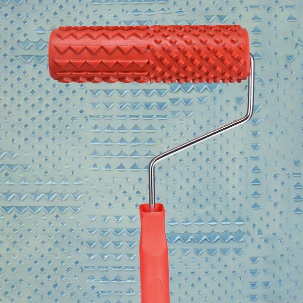 Shop Wood Pattern Painting Roller 7 Inch Rubber Wood Grain Tool With Handle Eg087t On Sale Overstock 29474464