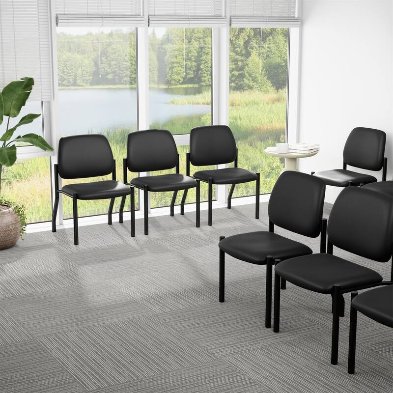 Boss Office Products Big and Tall Antimicrobial Guest Chair