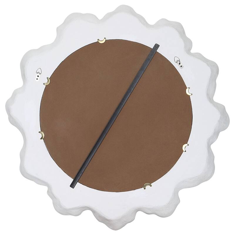 Uttermost 09797 Sea Coral 33-5/8" Diameter Circular Framed Bathroom