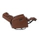 preview thumbnail 29 of 49, Kunibert Multifunctional Genuine Leather Nursery Chair with Metal Swivel Base Set of 2 by HULALA HOME