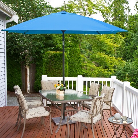 Aoodor Patio Umbrella 8.2FT Outdoor Table Umbrella for Outdoor Yard, Garden