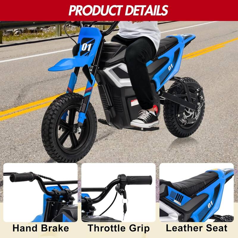 24v Ride on Motorcycle Toy for Kids Best Gift
