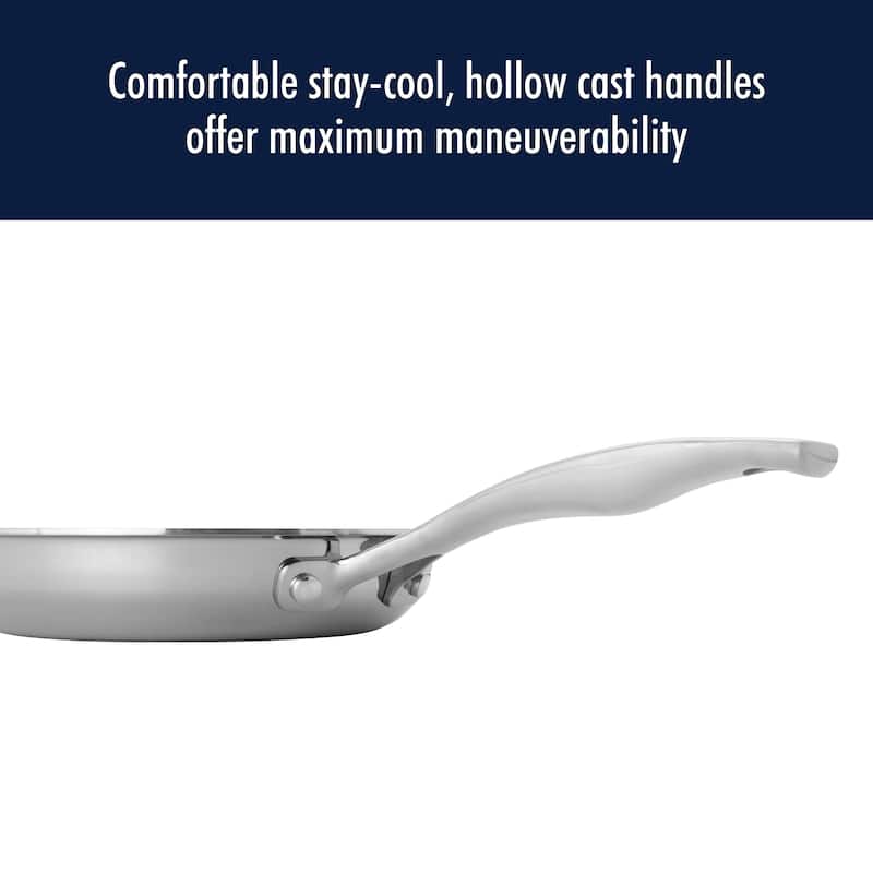 Henckels Clad H3 8-inch Stainless Steel Fry Pan