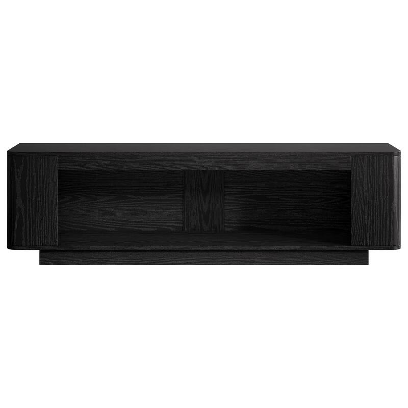 70.9-Inch TV Stand with LED Light Strip, Entertainment Center Television Console Media Storage Table Accent Cabinet