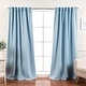 preview thumbnail 35 of 80, Aurora Home Insulated Thermal Blackout 84-inch Curtain Panel Pair - 52 x 84