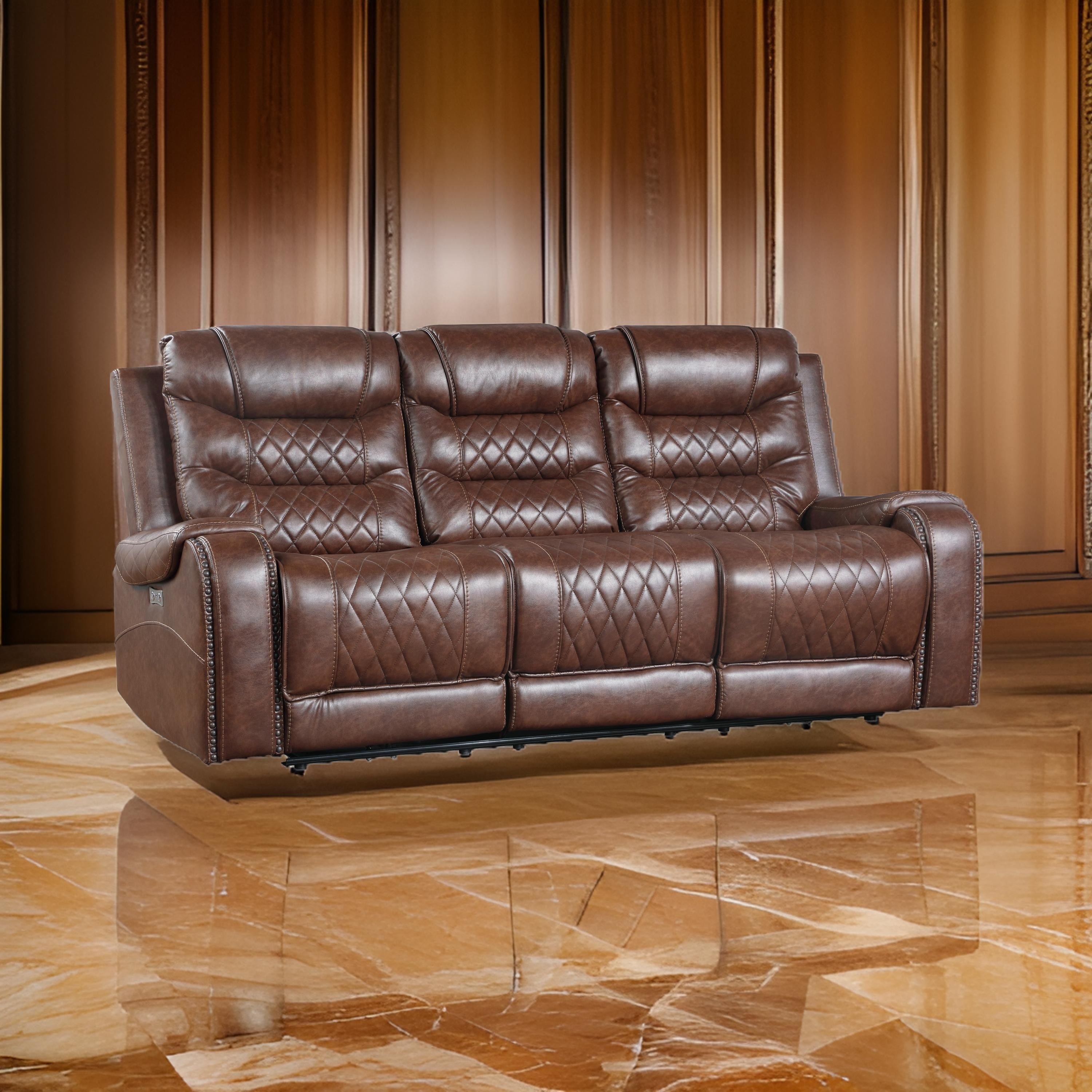 Round recliner sofa best sale