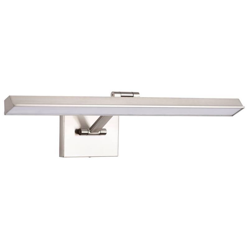 Hazel 2 Foot LED Picture Light 3 CCT Selectable Brushed Nickel Finish Acrylic Lens - Brushed Nickel