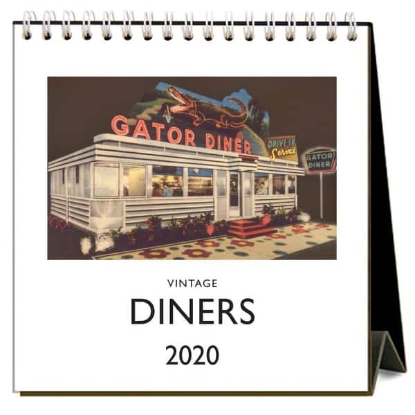 Shop Calendars Diners Easel Desk Calendar With High Quality Paper Acid Free Natural White Heavy Cardstock Overstock 28746679