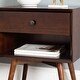 preview thumbnail 13 of 24, Middlebrook Mid-Century Solid Wood 1-Drawer Nightstand, Set of 2