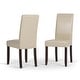 preview thumbnail 65 of 111, WYNDENHALL Normandy Transitional Parson Dining Chair (Set of 2) - 18.1"w x 18.5" d x 39.4" h