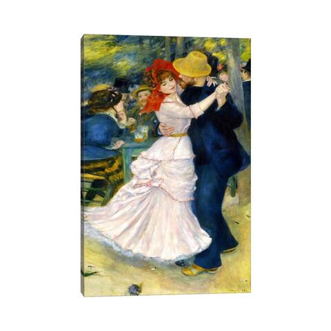 iCanvas "Dance at Bougival" by Pierre-Auguste Renoir Canvas Print