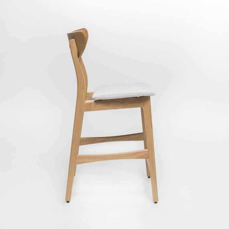 Carson Carrington Lund Wood 24-inch Counter Stool (Set of 2) by Christopher Knight Home