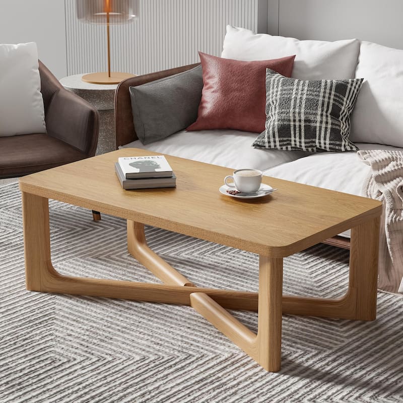 Solid Wood Coffee Table Nordic style - 20*10 - Wood