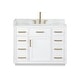 preview thumbnail 73 of 194, Altair Gavino Bath Vanity with Grain White Composite Stone Top, no Mirror