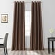 preview thumbnail 24 of 70, Exclusive Fabrics Grommet Blackout Faux Silk Taffeta 108-inch Curtain (1 Panel)