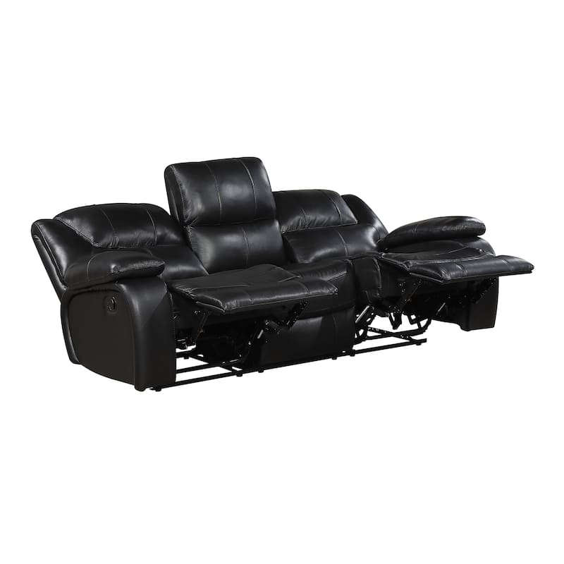 Fremont & Park Baron 3-Piece Leather Match Manual Reclining Sofa Set