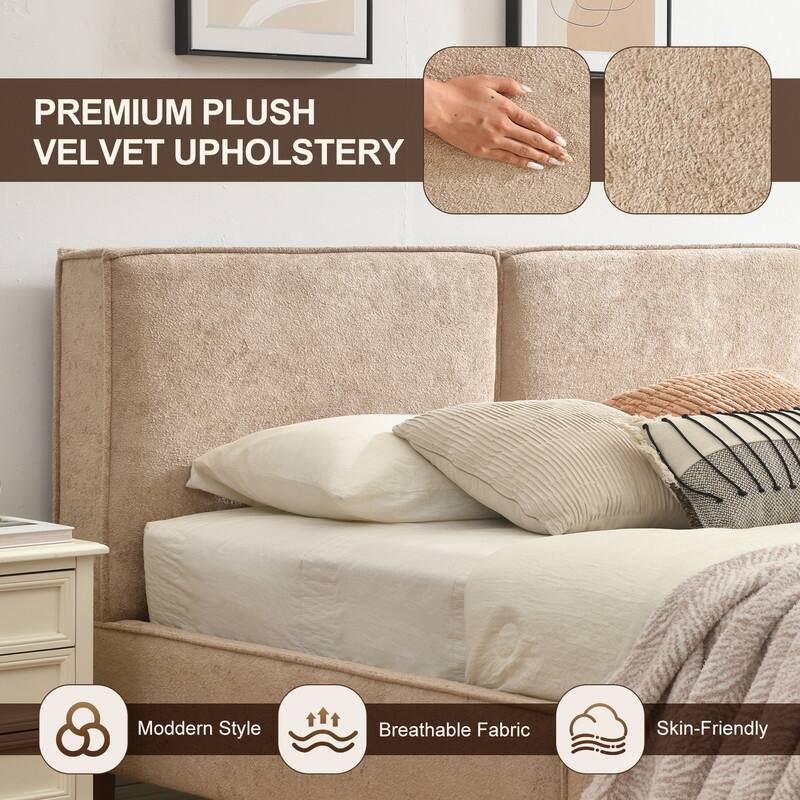 Contemporary Soft Close Platform Bed