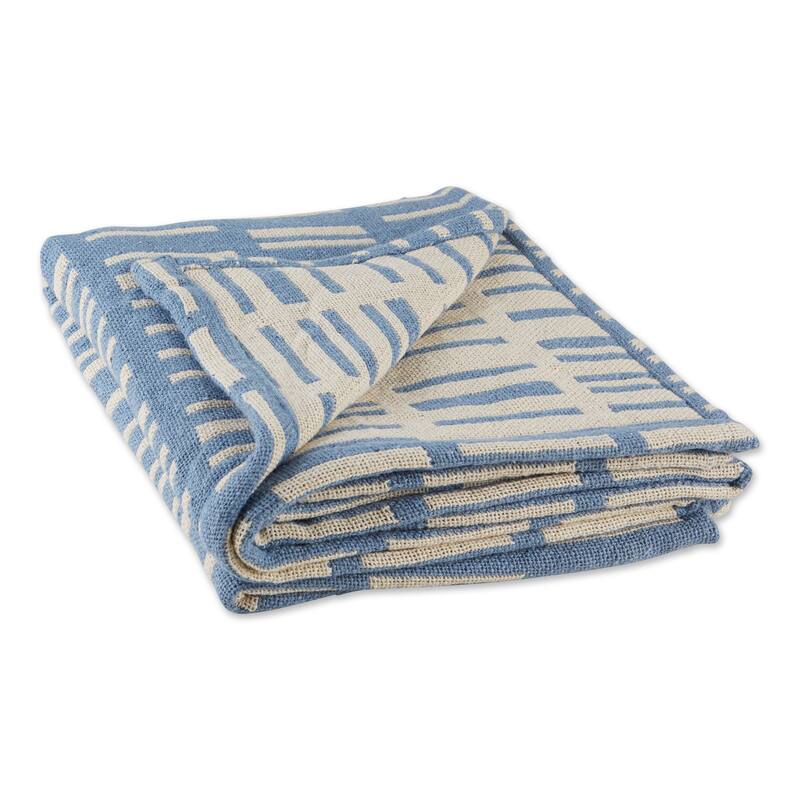 DII Dusty Lilac Urban Jacquard Throw