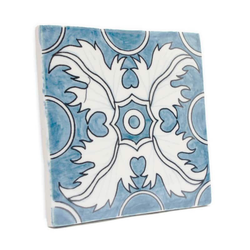Merola Tile Provincial Deco Monte Real 6" x 6" Porcelain Wall Tile - (1 Tile)