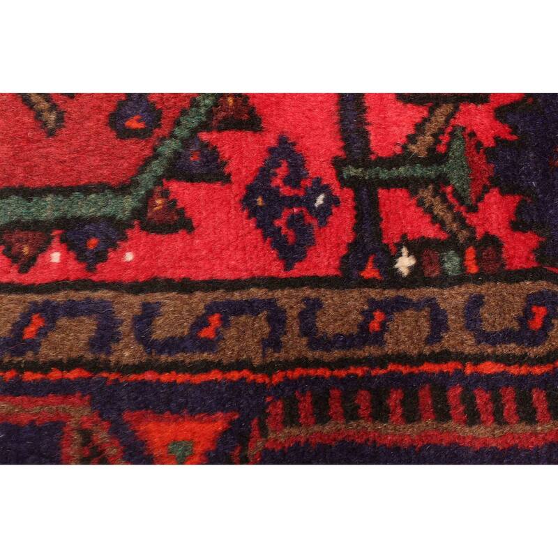 ECARPETGALLERY Hand-knotted Anadol Red Wool Rug - 4'2 x 6'7