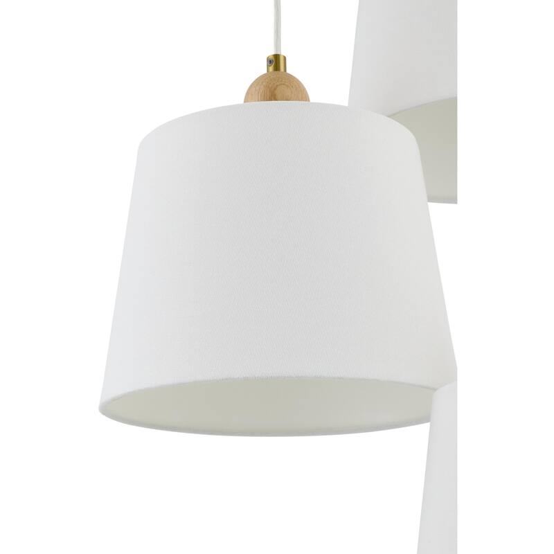 Livabliss Wiluna Rustic Chandelier - 20"L x 20"W x 59"H