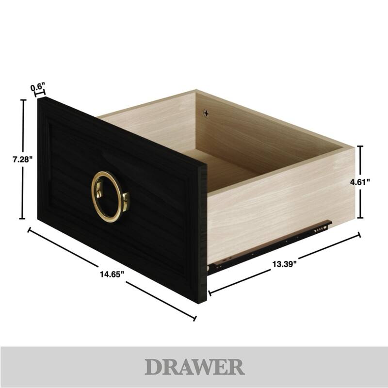 CraftPorch Contemporary Glam Sideboard Cabinet