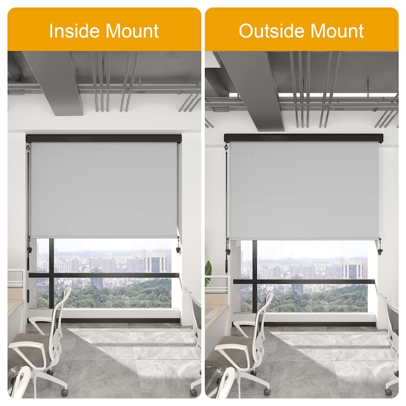10' x 8' Outdoor Roller Shades