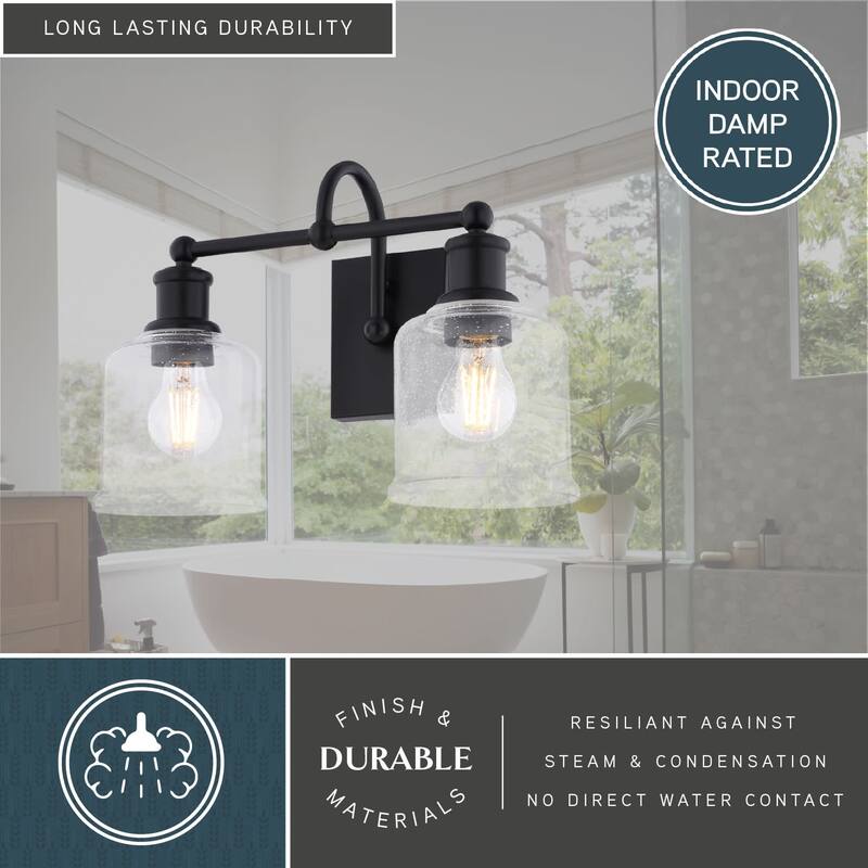 Vaxcel Lighting W0513 Northbrook 2 Light 16" Wide Vanity Light