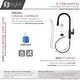preview thumbnail 10 of 27, STYLISH Kitchen Sink Faucet Single Handle Pull Down Dual Mode in Stainless Steel