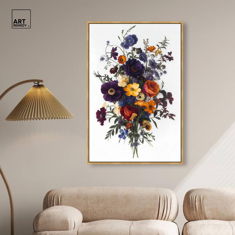 Regal Rose Riot III Canvas by Art Remedy