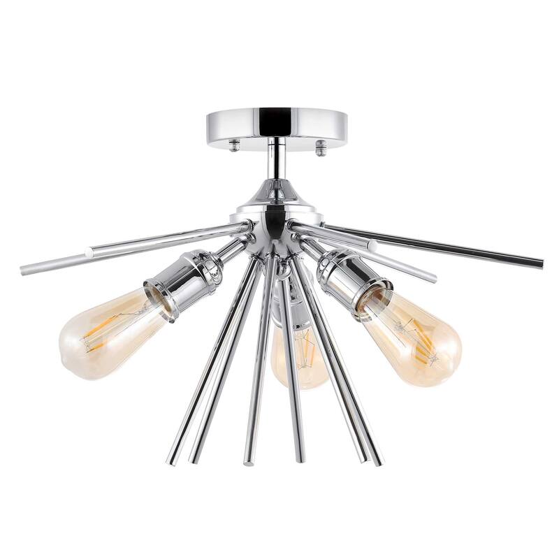 GetLedel Modern 3-Light Sputnik Semi-Flush Mount